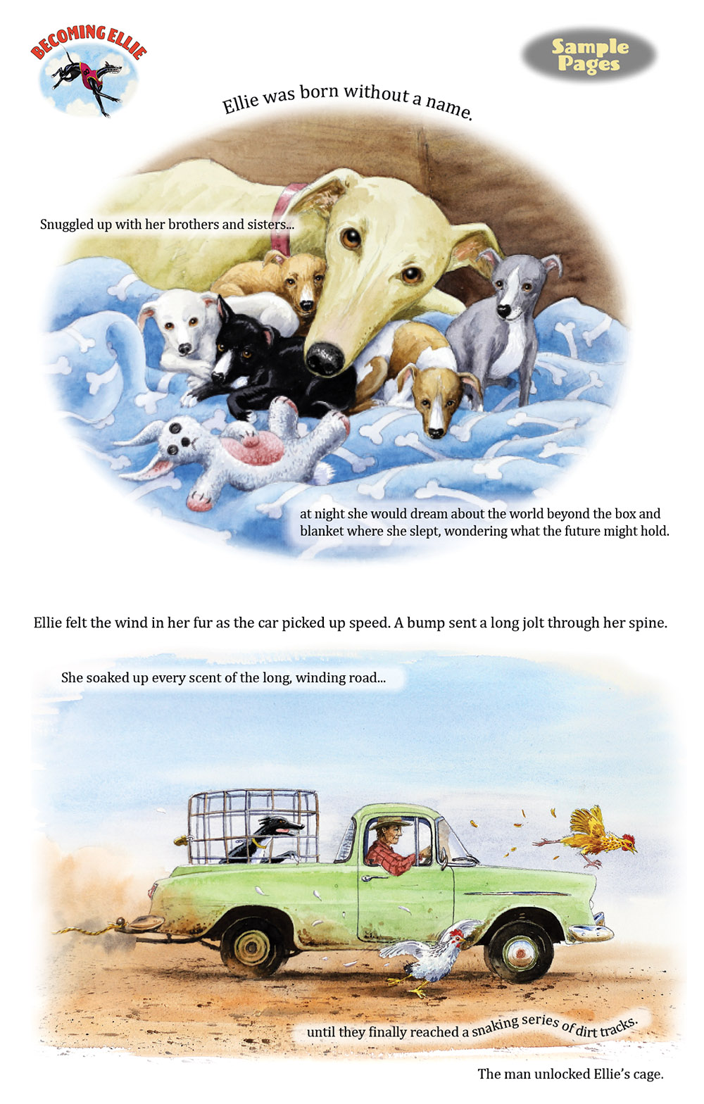 Becoming Ellie sample pages